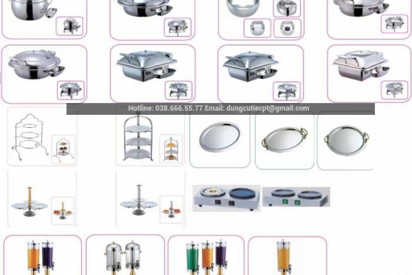 Cho Thuê Dụng cụ tiệc tại Tp.HCM